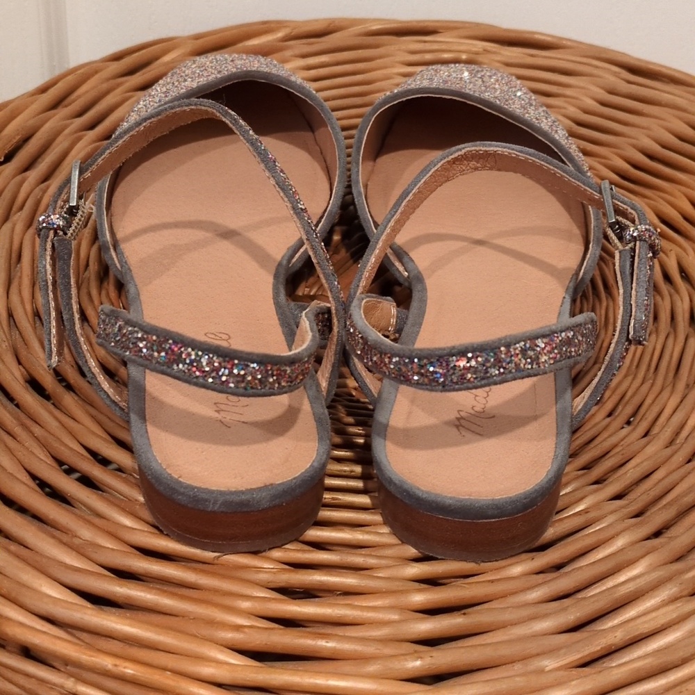 Madewell Glitter Slingback Flats Size 10 - Picture 3 of 7